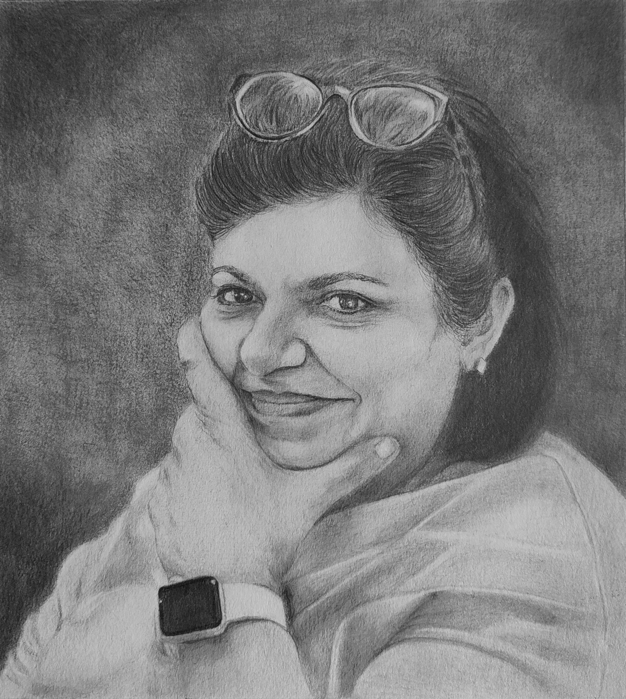 Preetie  |  Graphite Pencil