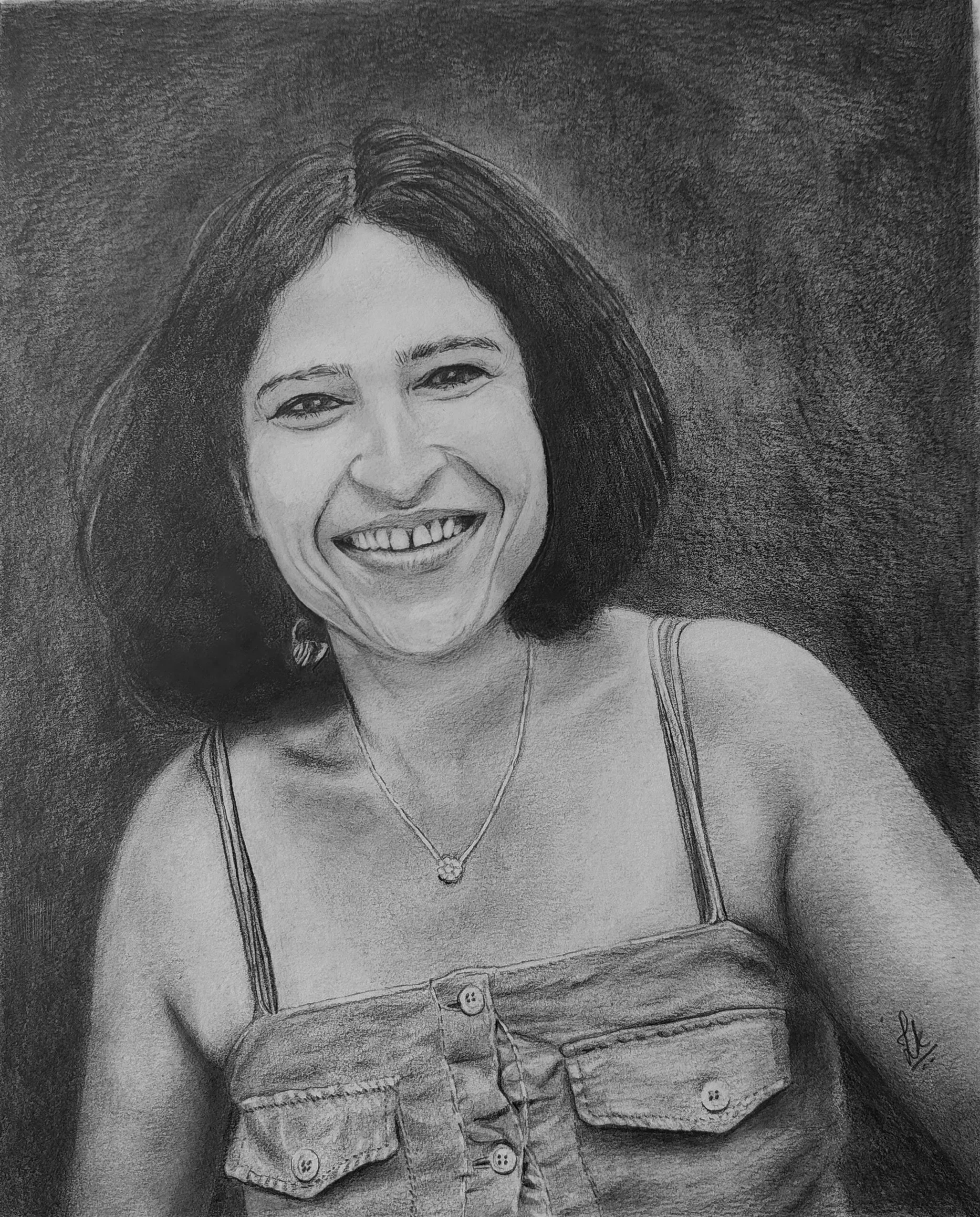 Poonam  |  Graphite Pencil