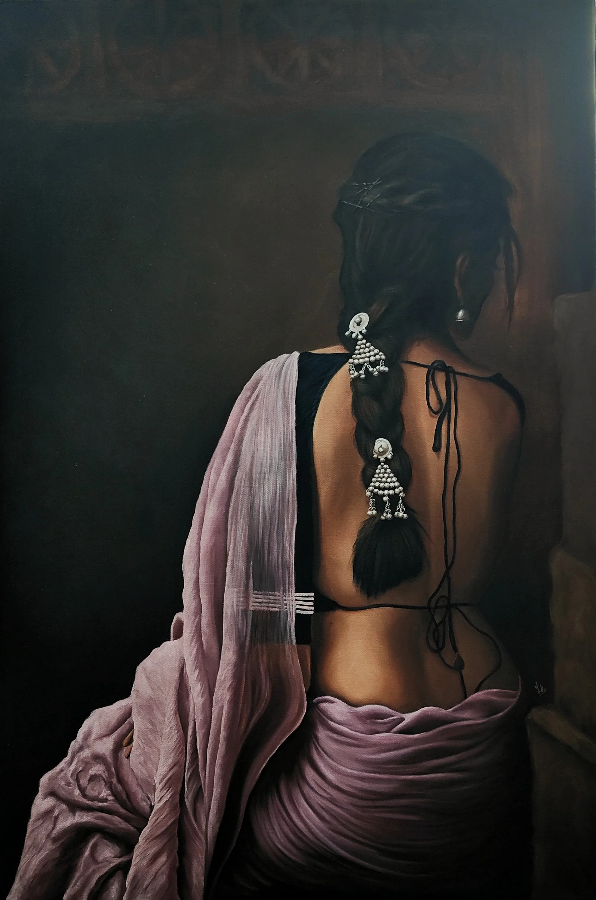 Waiting-2  |  Oil on Canvas  |  18 x 24 inch