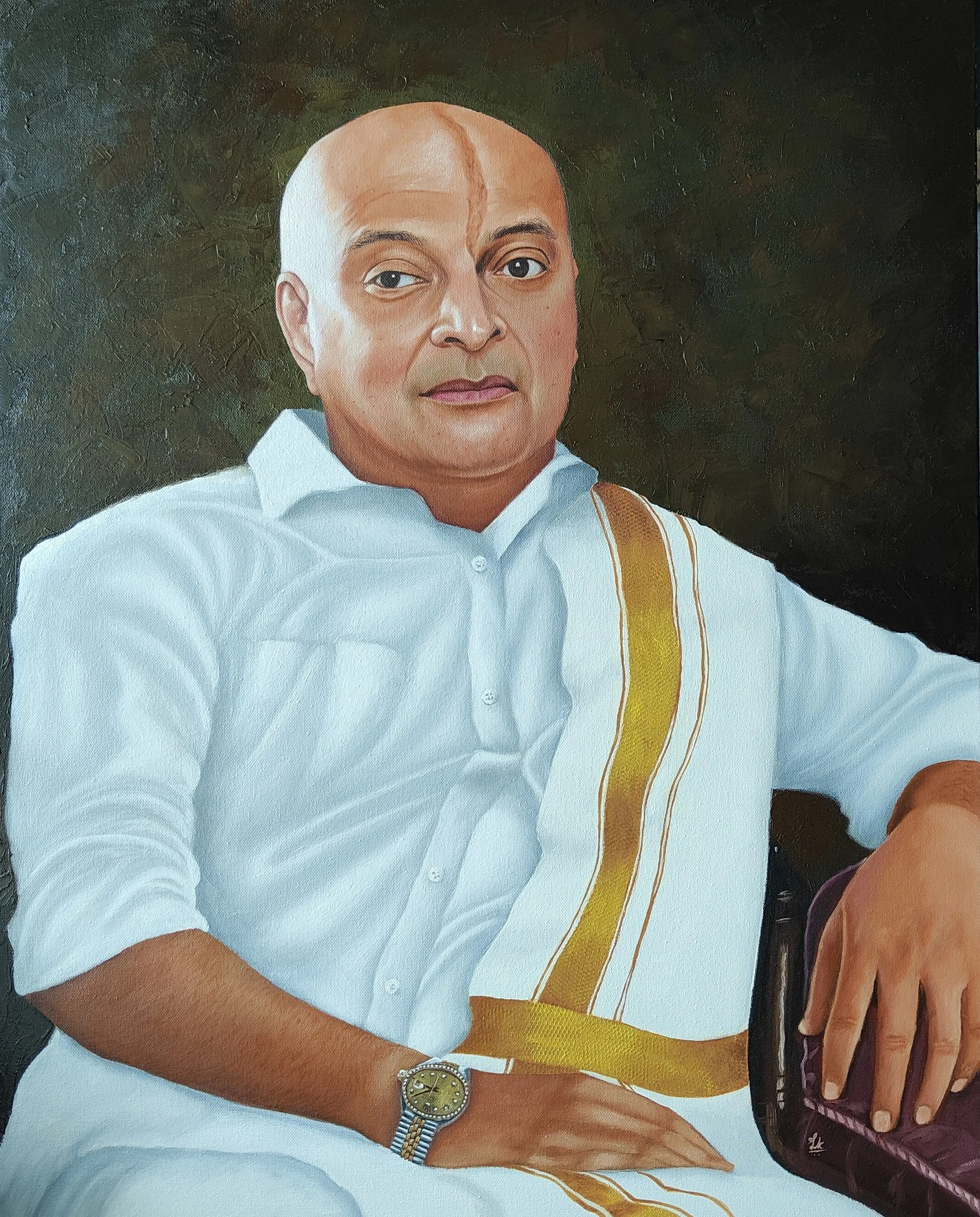Aryama Sundaram  |  Oil on Canvas