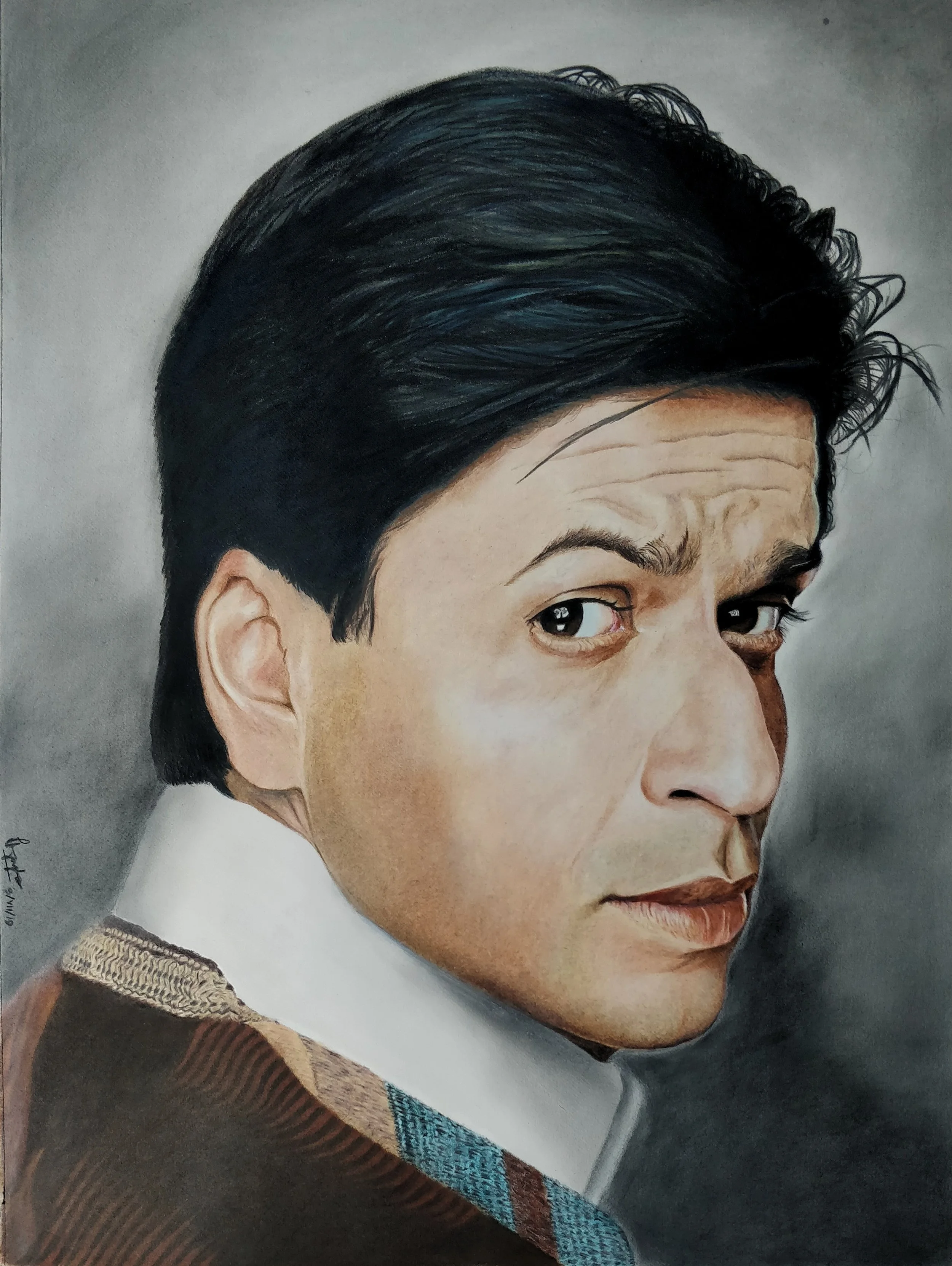 Shahrukh Khan  |  Color Pencils