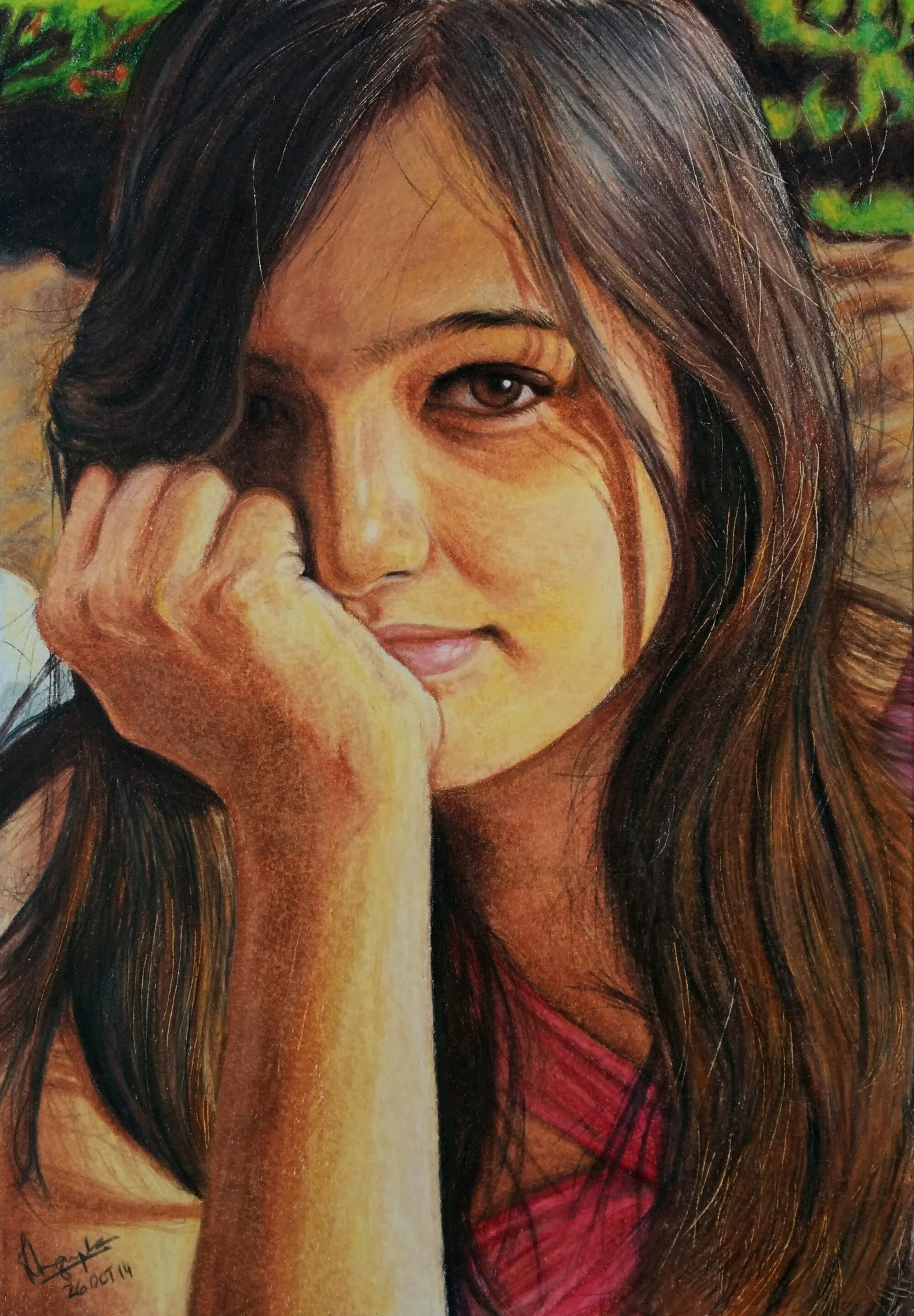 Minty  |  Color Pencils