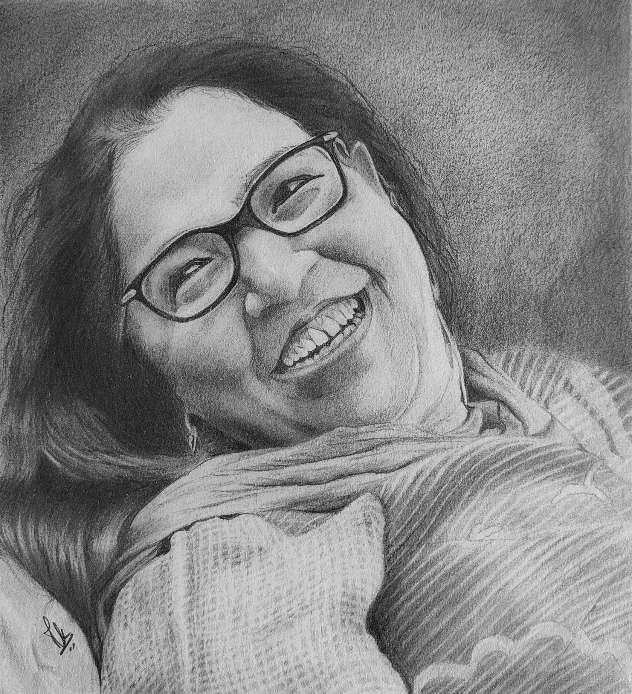 Ritu |  Graphite Pencil