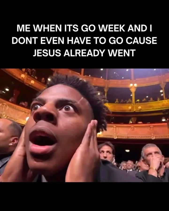 🚨GO WEEK GO WEEK GO WEEK🗣️
The prayer of 3 has been amazing and we&rsquo;ve already heard so many amazing testimonies of people coming to Jesus!
THIS IS YOUR WEEK
THIS IS THE WEEK YOU SHARE THE GOSPEL WITH YOUR PEOPLE!
ITS TIME TO GO AND BE THE HAN