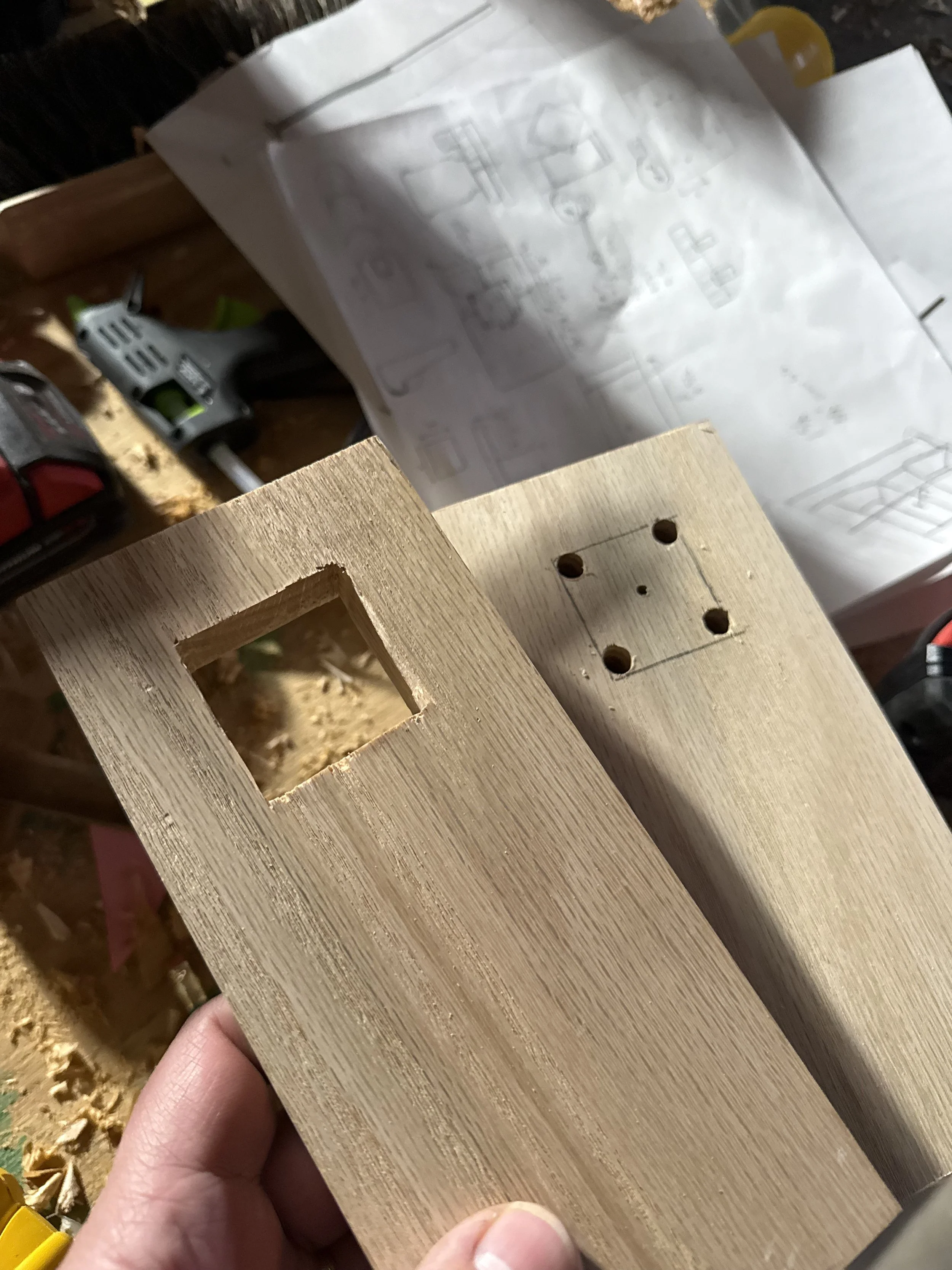 Woodworking project.