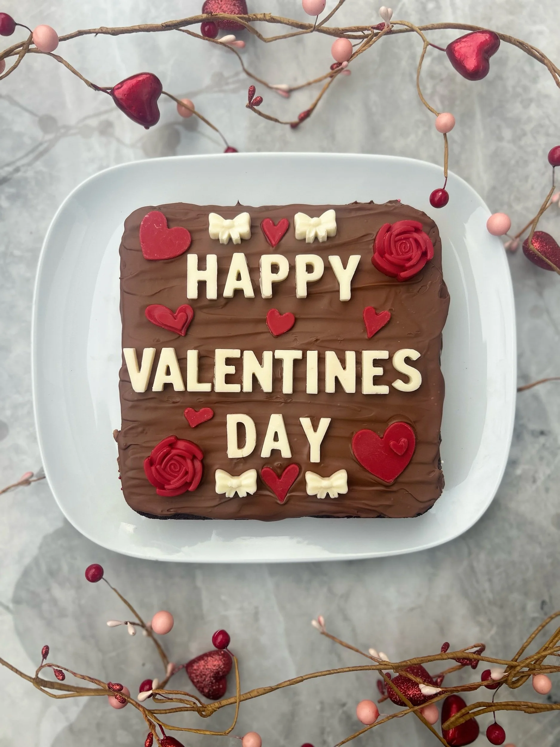 Valentines Day (Brownie Slab)