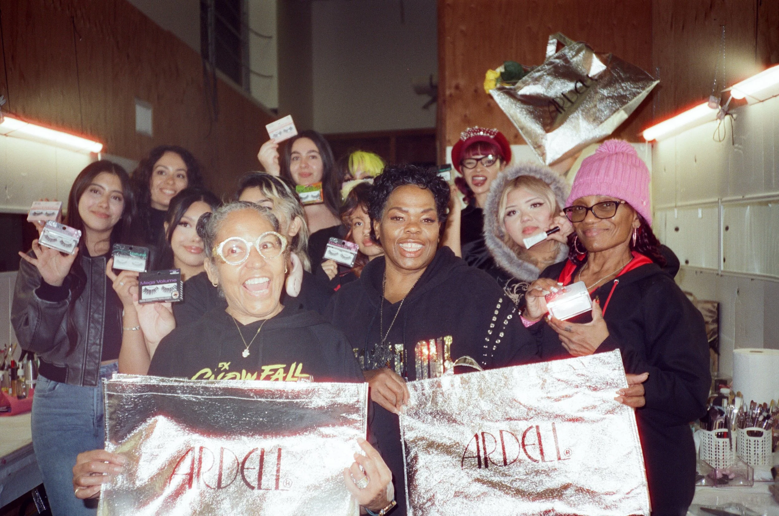 The Make-up team under the direction of Geneva Nash-Morgan assisted by Kim Berry