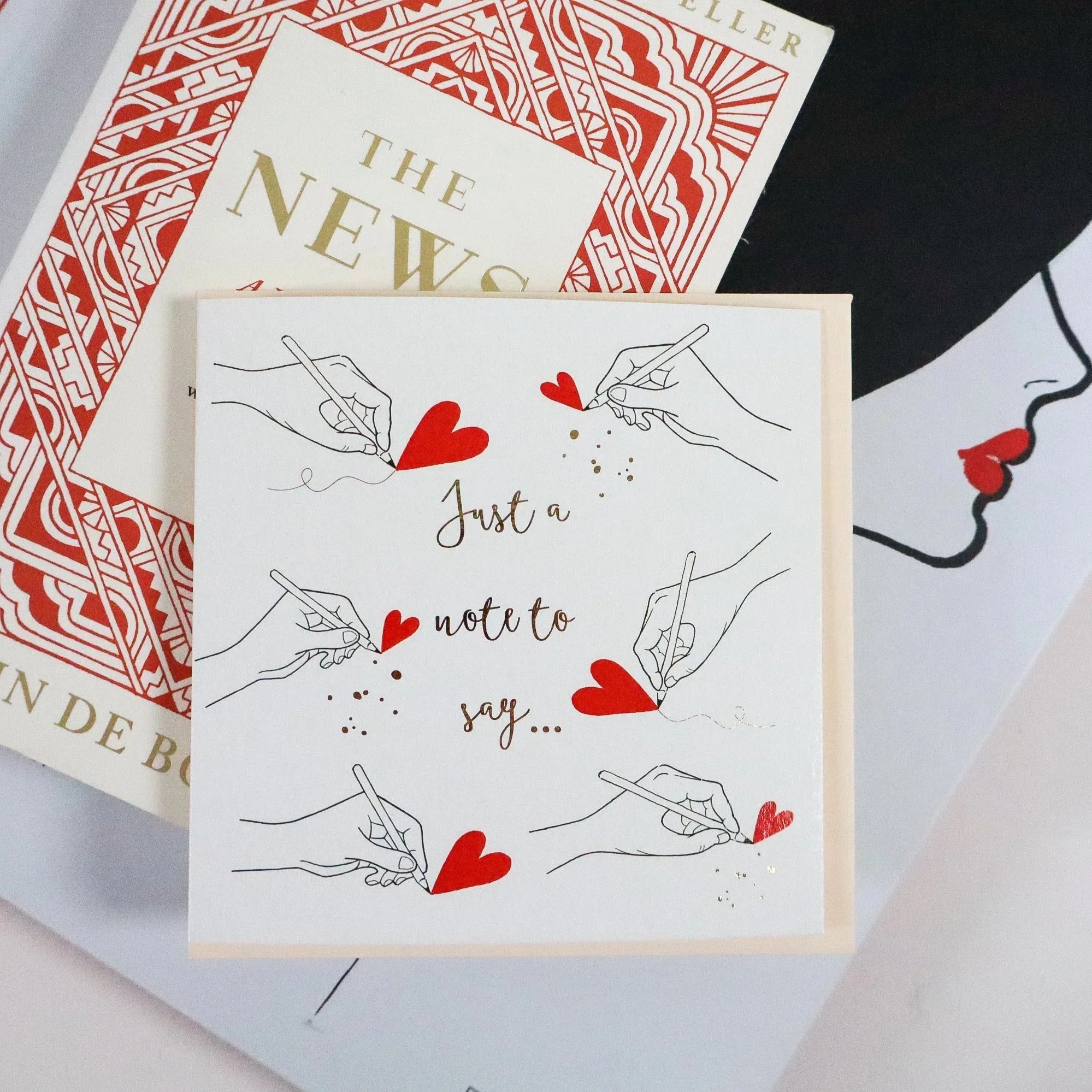 With Love Greeting Card
