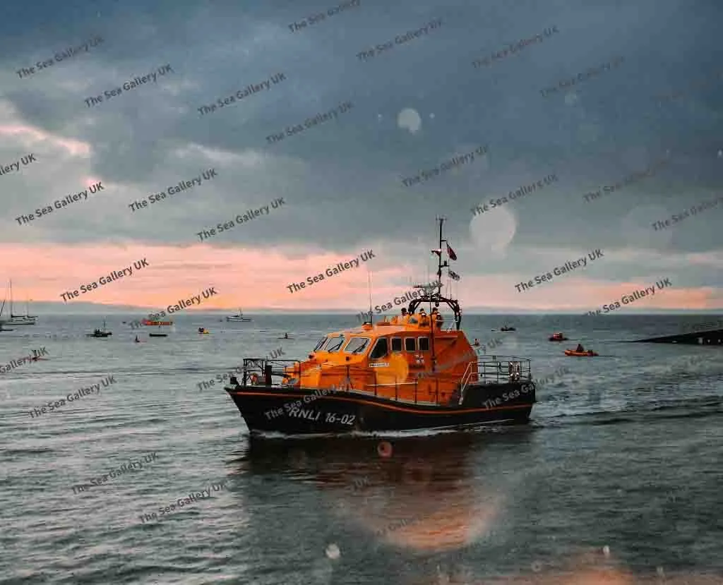 Lifeboat, Tenby, Wales