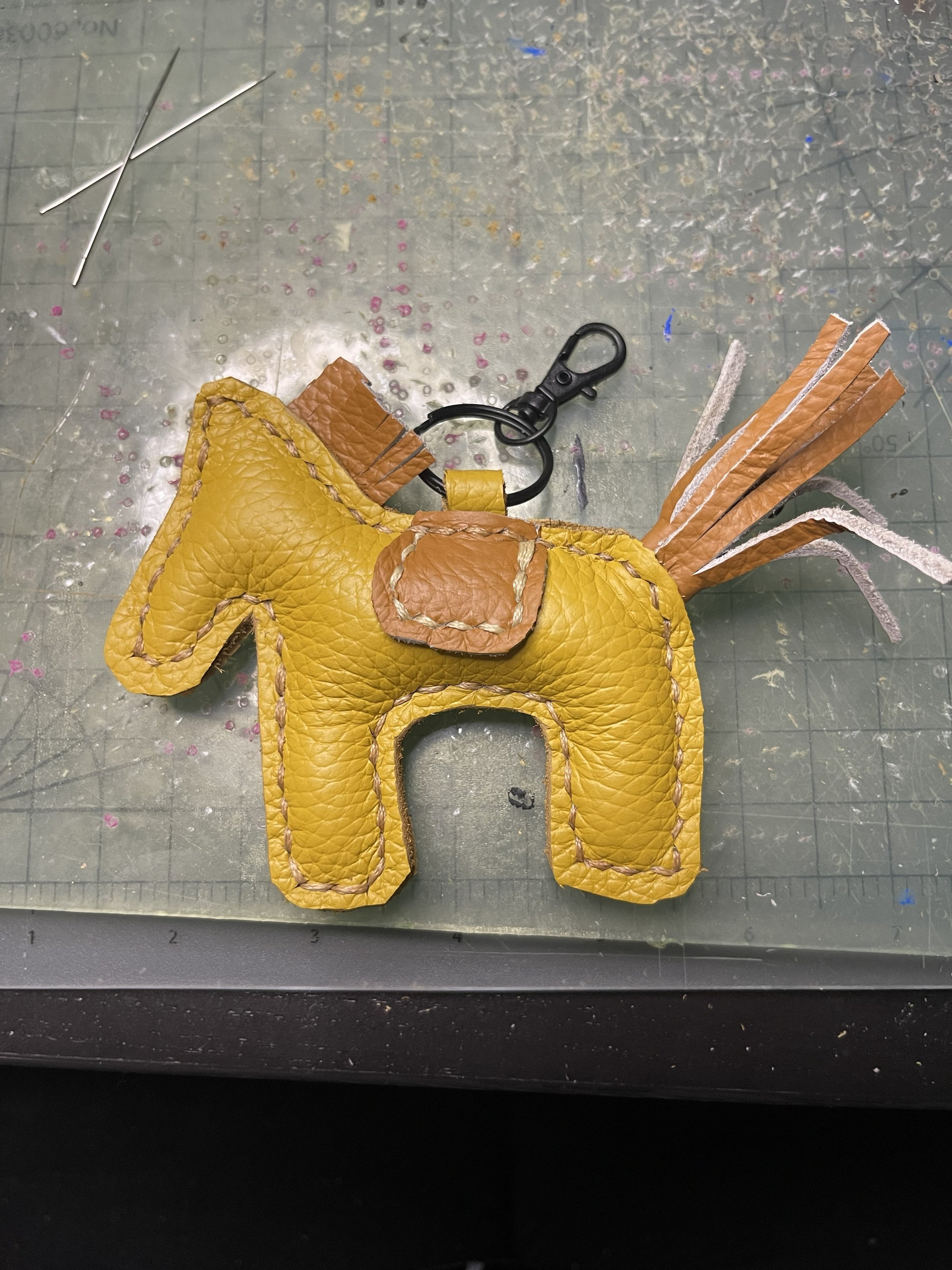 Horsin’ Around Keychain or Bag Charm