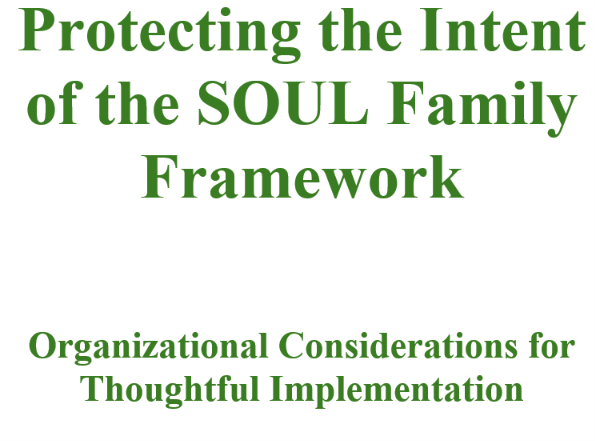 Protecting the Intent of the SOUL Family Framework