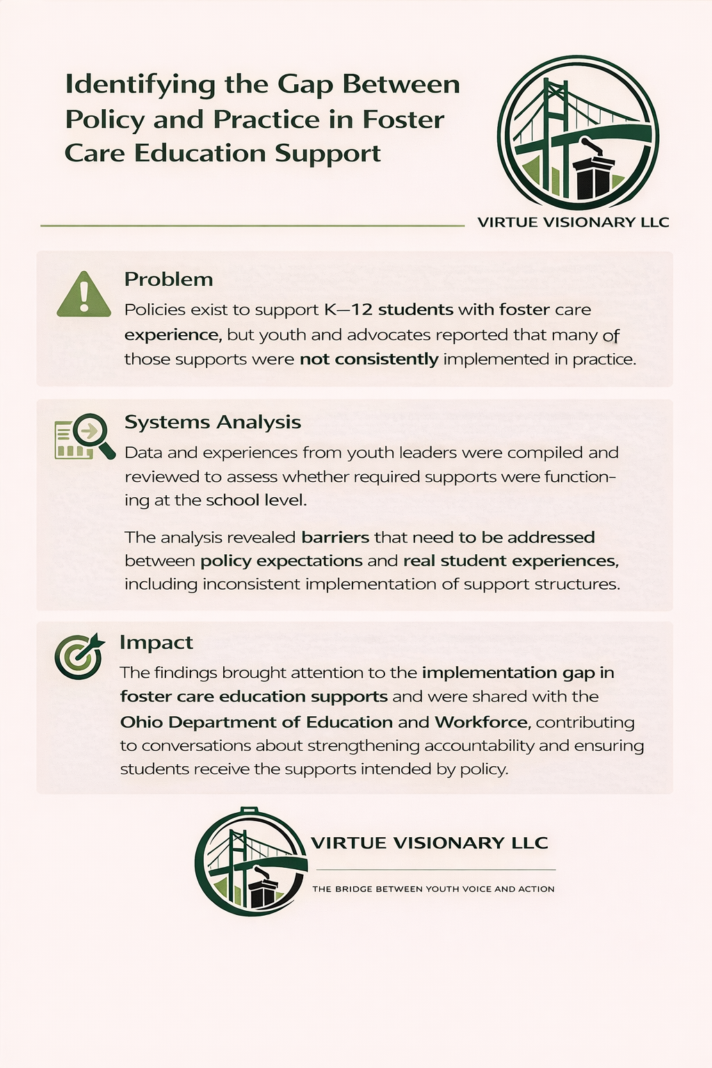 Case Study #3: Foster Care and Education