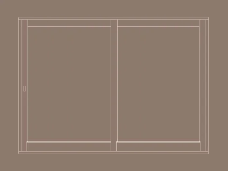 Bungenäs typ 6 – trädörr | Gotland