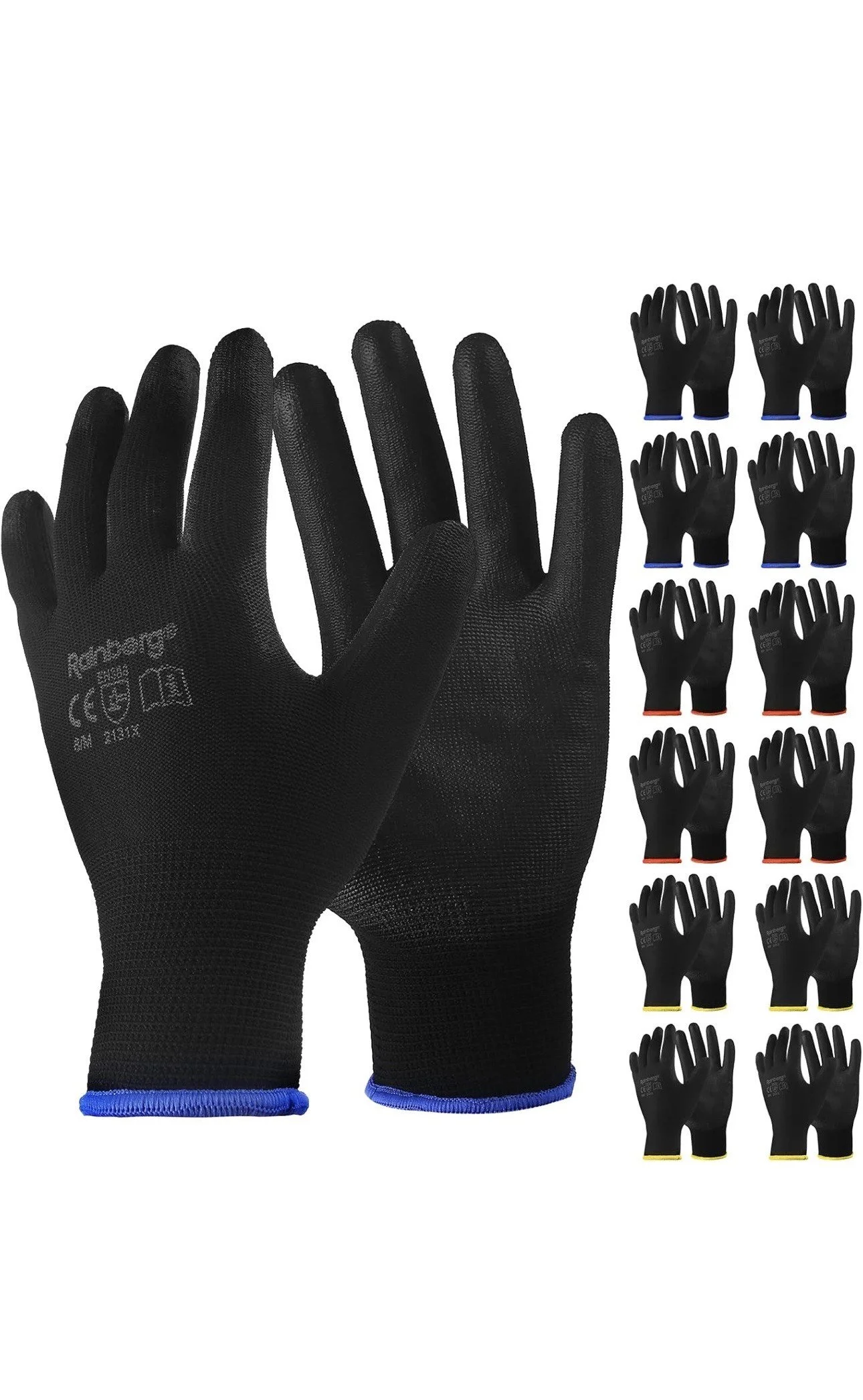 Rainberg pack of 24 pairs Safety Gloves