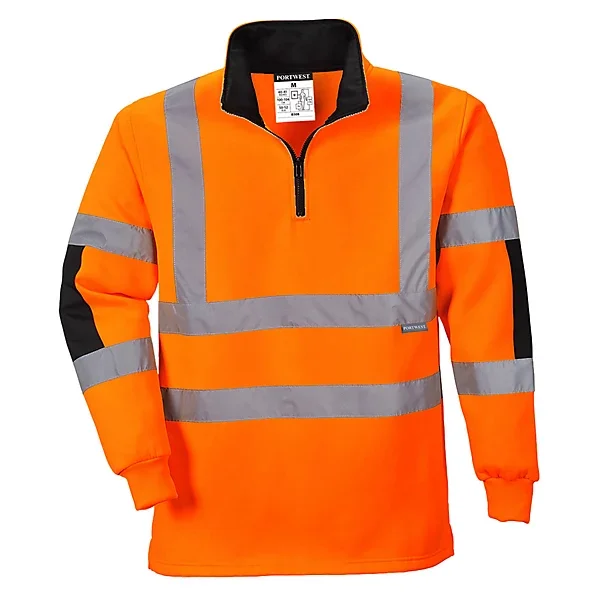 PortWest B308 Xenon Hi Vis Rugby Shirt