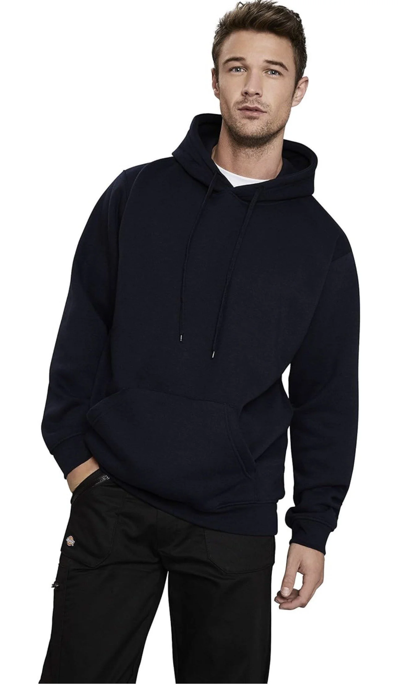 Uneek Plain Hoodie