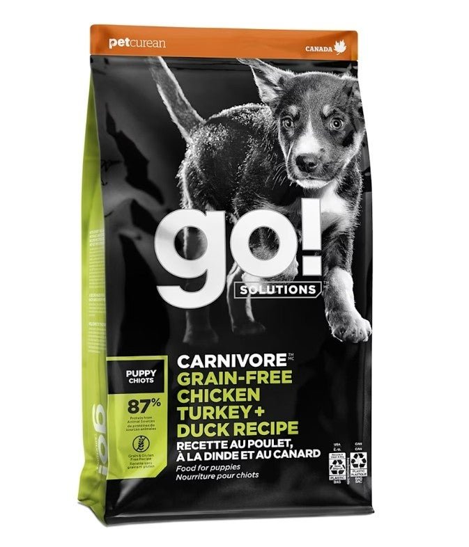 Carnivore - Poulet Dinde Canard - Chiot - Sans Grains