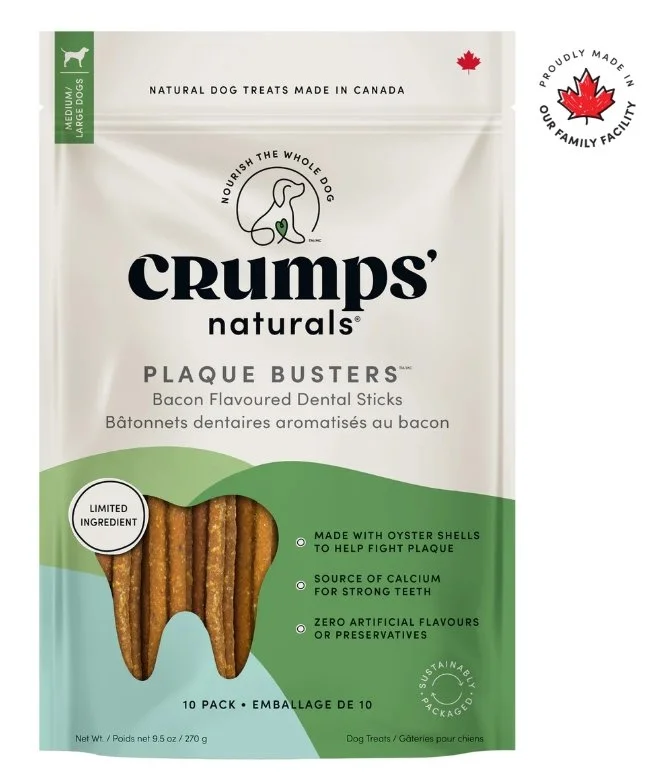 Crumps' Naturals - Bacon - Plaque Busters