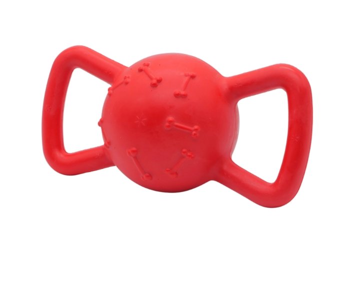 Balle avec Poignées - Jouet Rouge - Bud'z