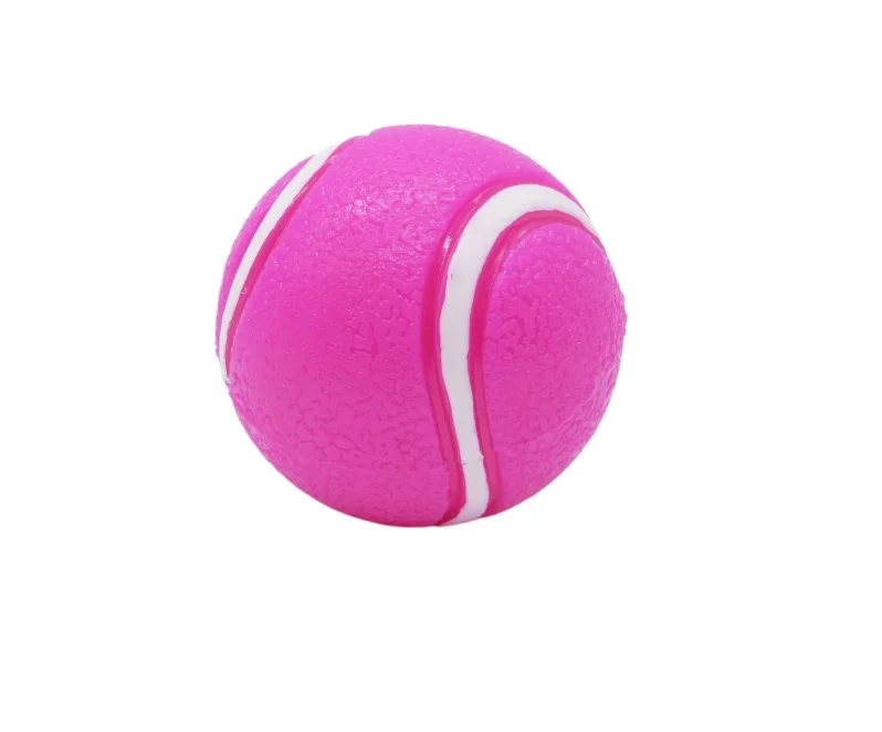 Petite Balle de Tennis Rose - Caoutchouc - Bud'z