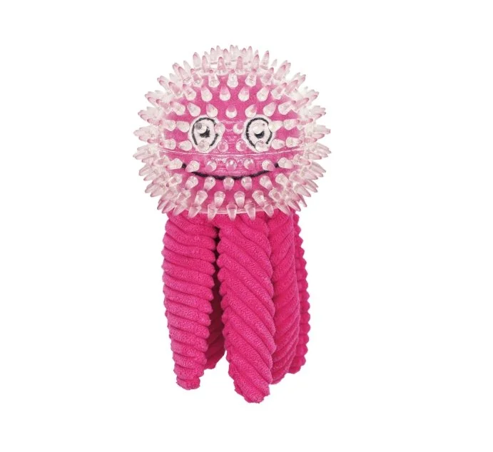 Pieuvre Rose - Jouet 2 en 1 - Bud'z