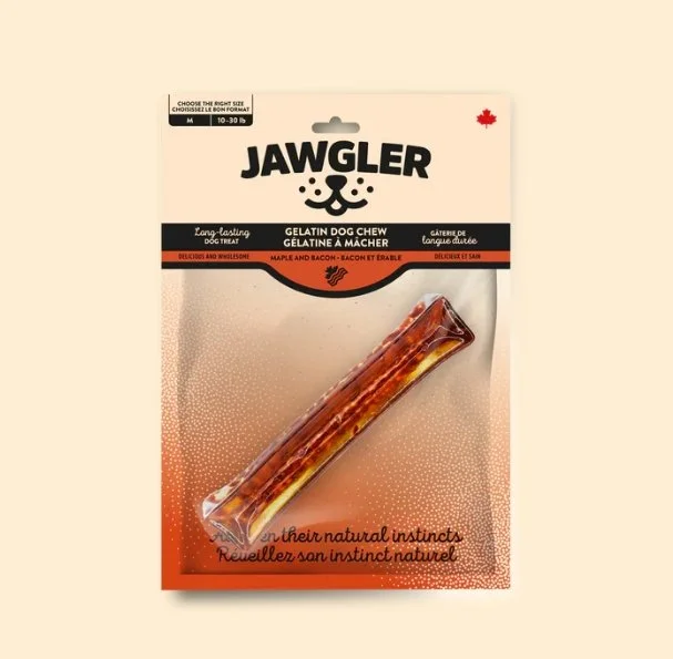 Gâterie de Gélatine à Mâcher - Bacon Érable - Jawgler