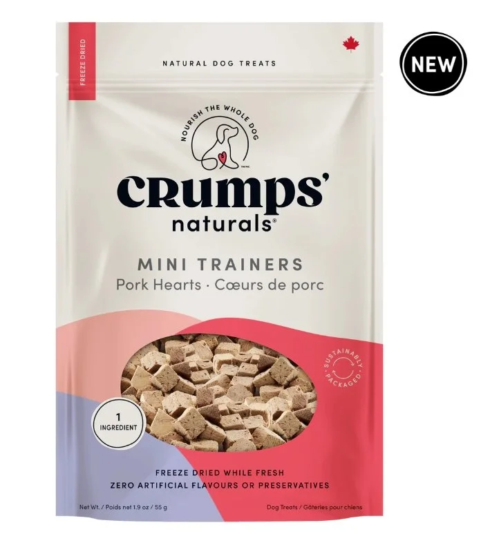 Coeurs de Porc - Mini Bouchées - Crumps' Naturals