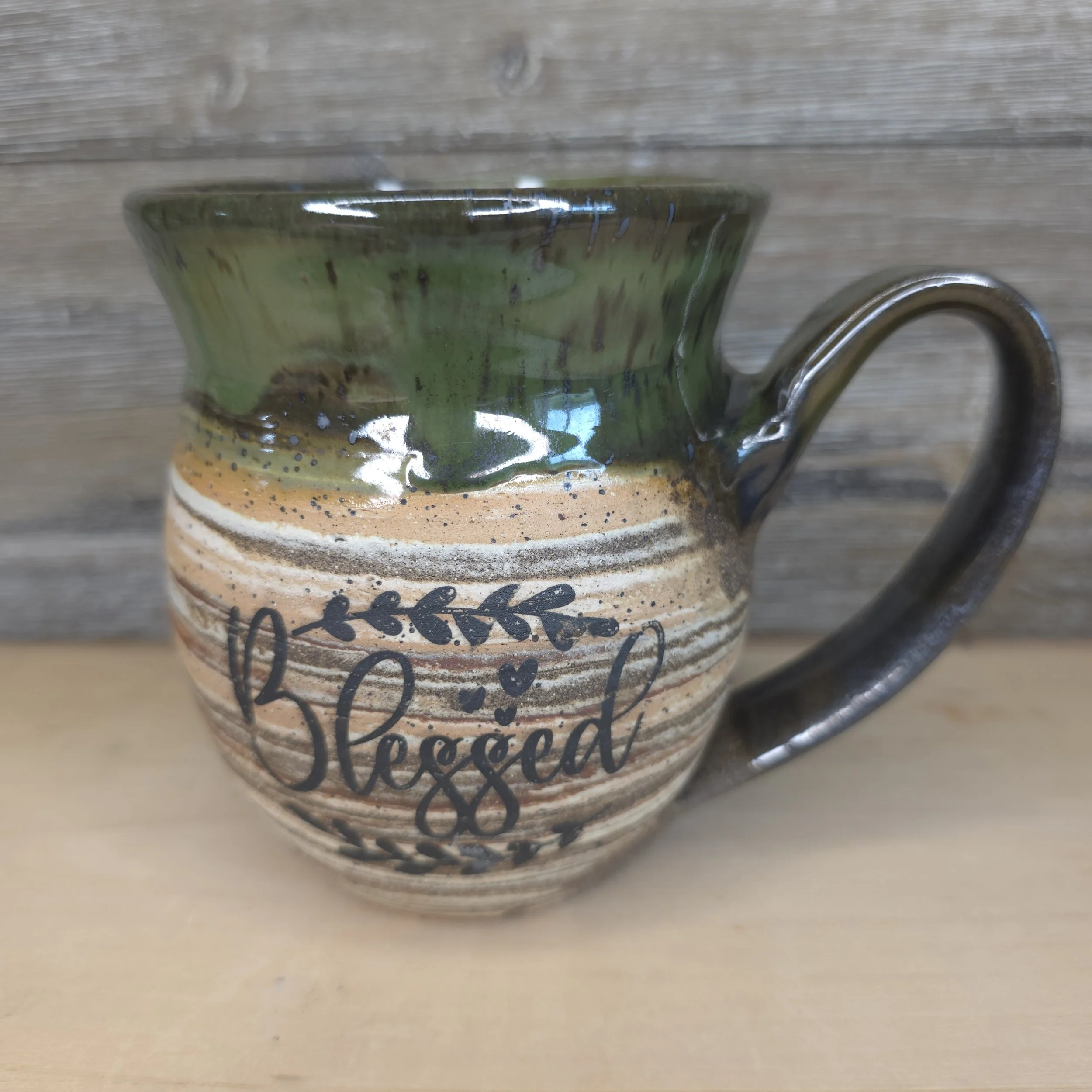 Marbled Clay Mug