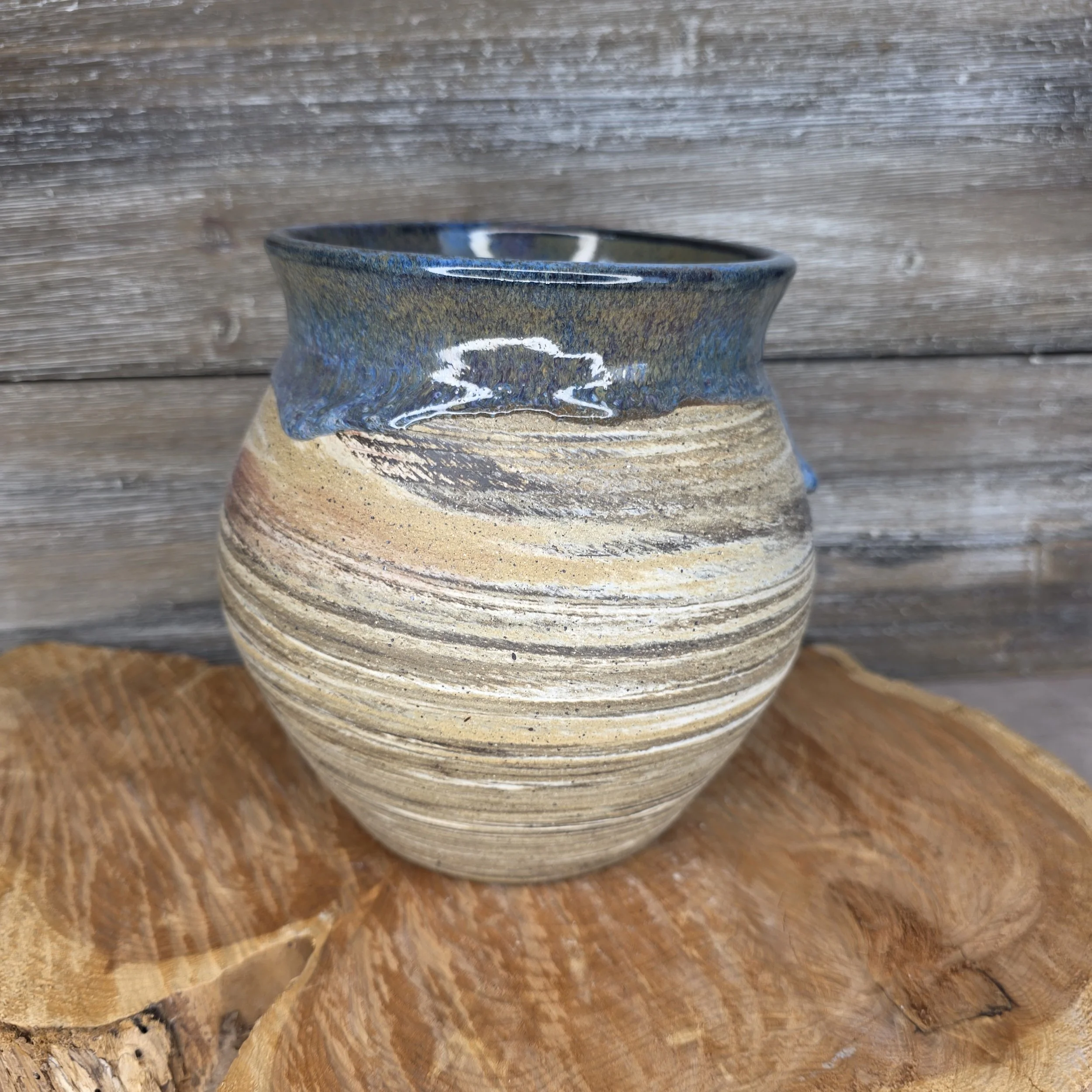 Handcrafted Earthy Ceramic Vase