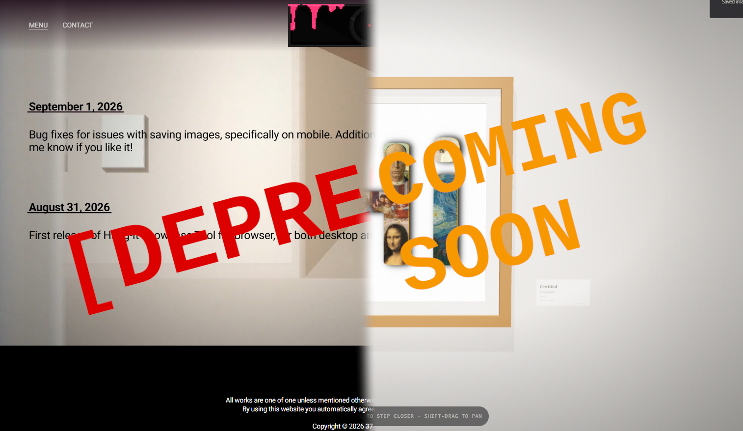 Announcements - Page deprecation