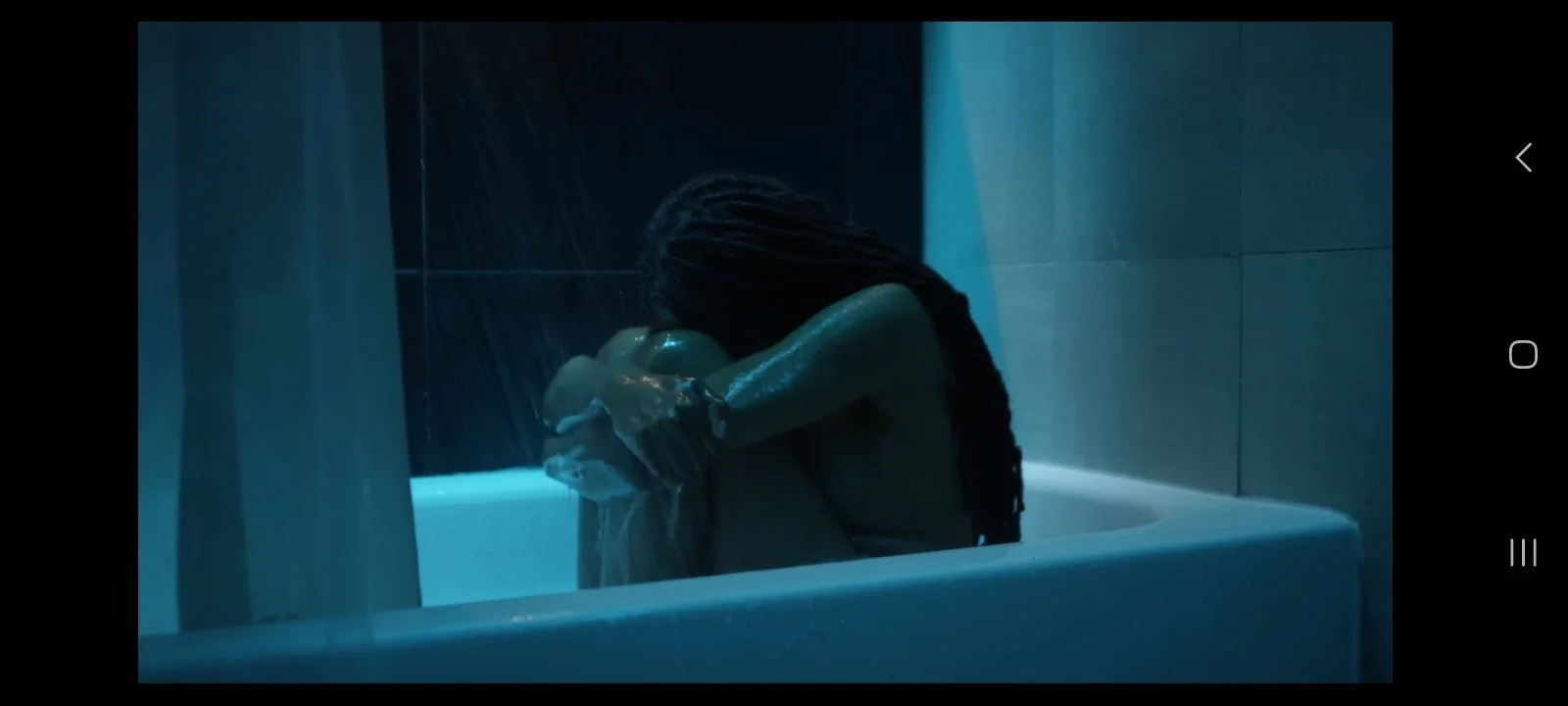 A still from the short film "Distressed". Written, Produced, and Starring JoAnna McPhail