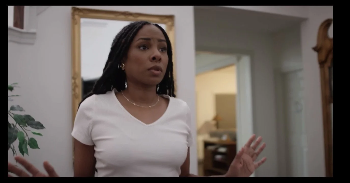 A still from the short film "Distressed". Written, Produced, and Starring JoAnna McPhail