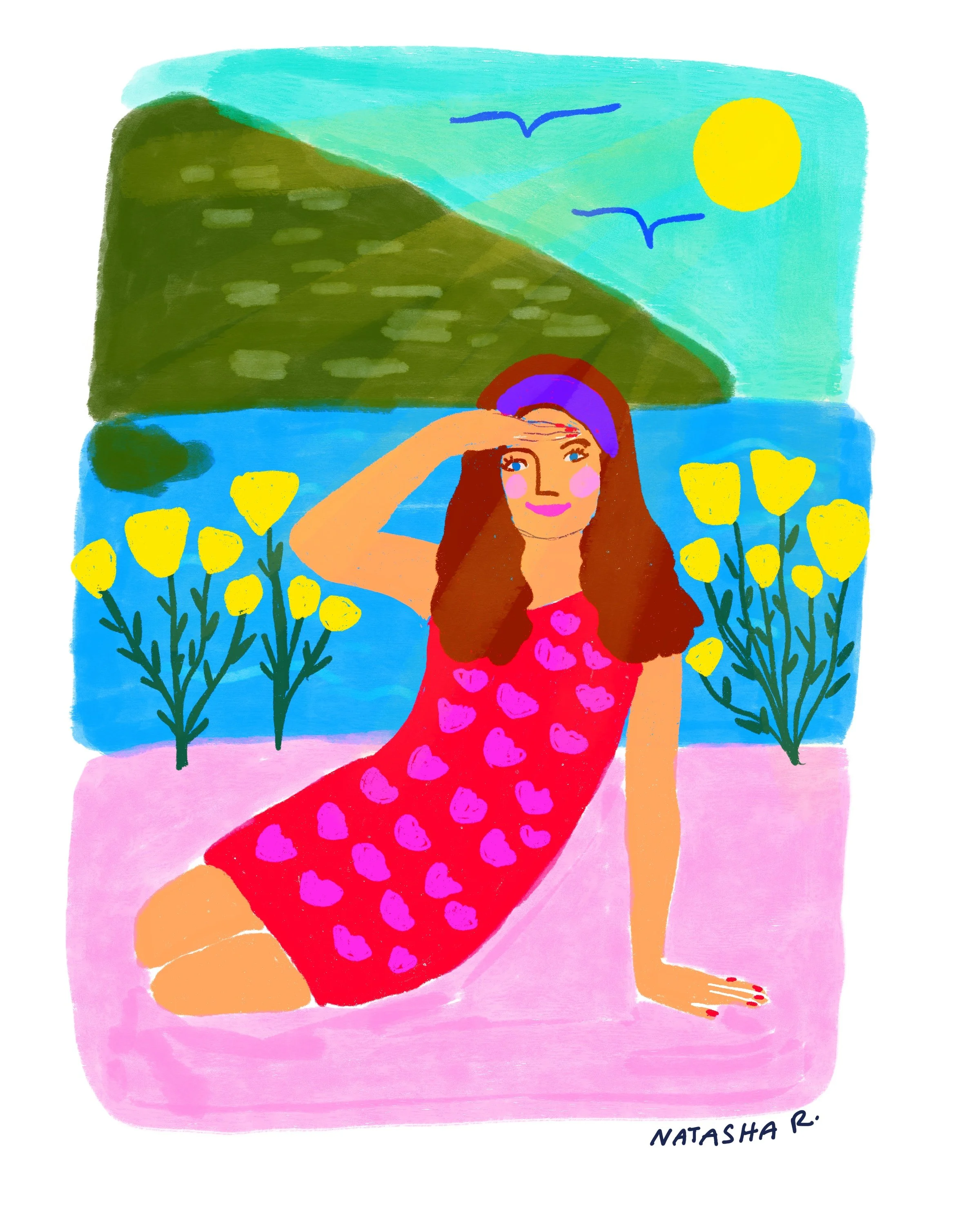 Behind The Daffodils 