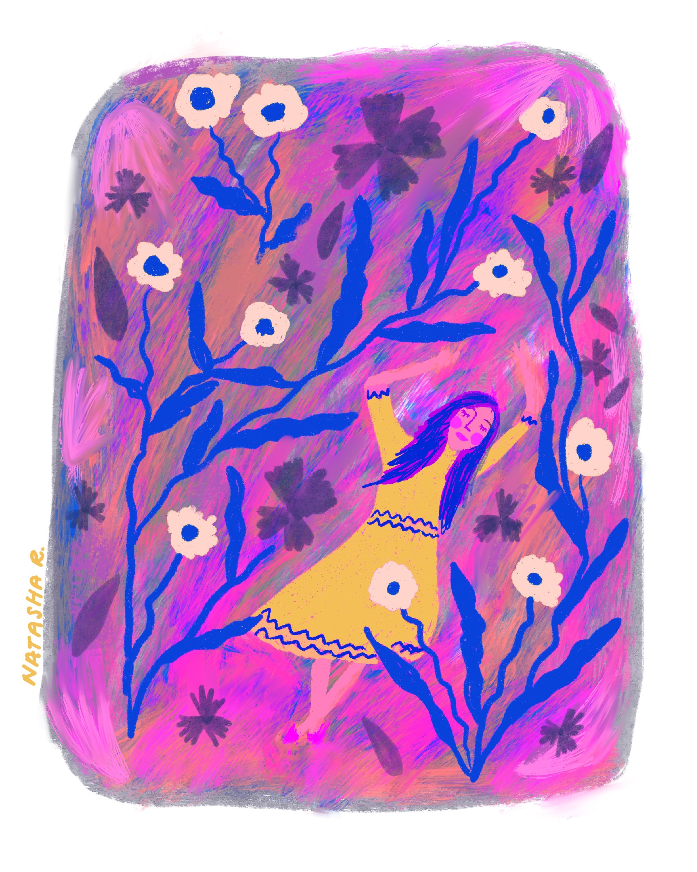 Dreaming In The Summer Garden