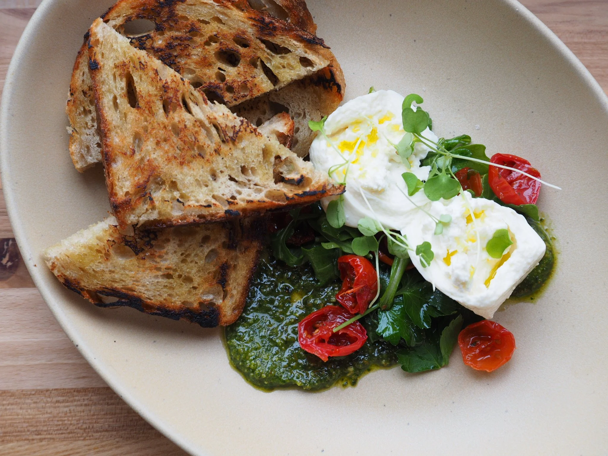 Burrata Toast