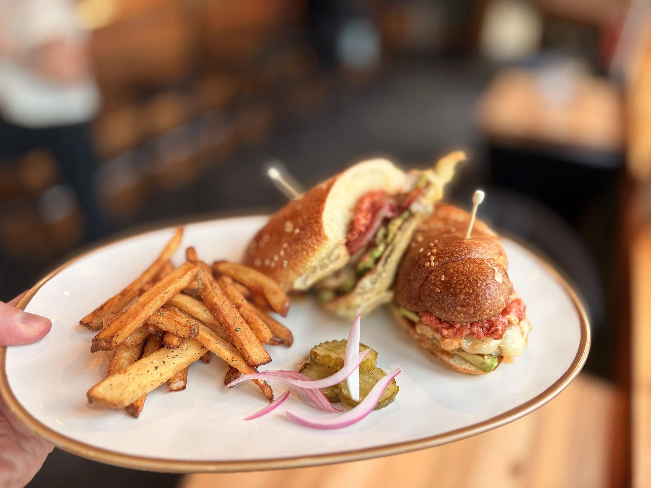 Pesto Chicken Sando