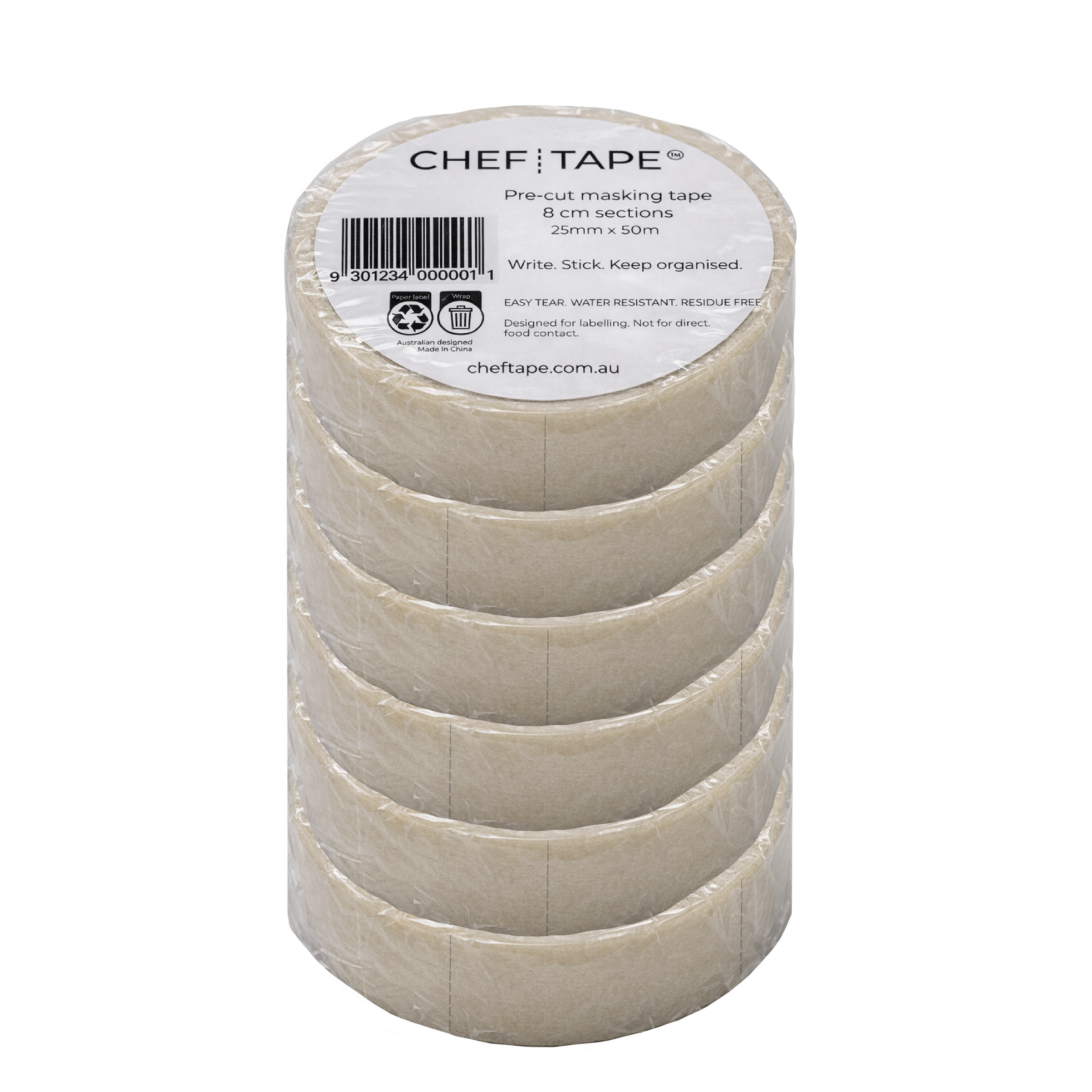 Chef Tape™ — 6-Pack — $4.50 each