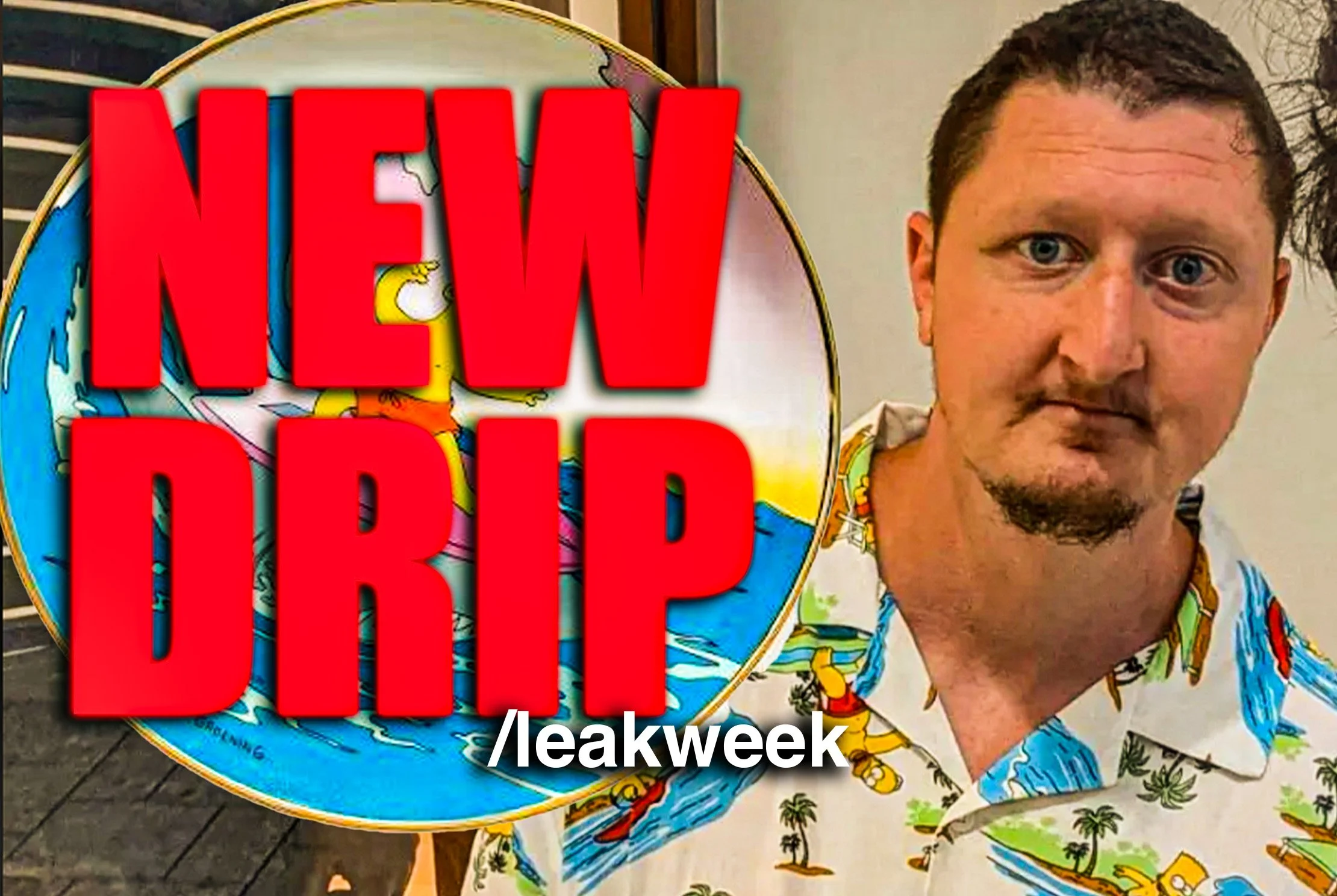 Larson Debuts New Tropical Shirt