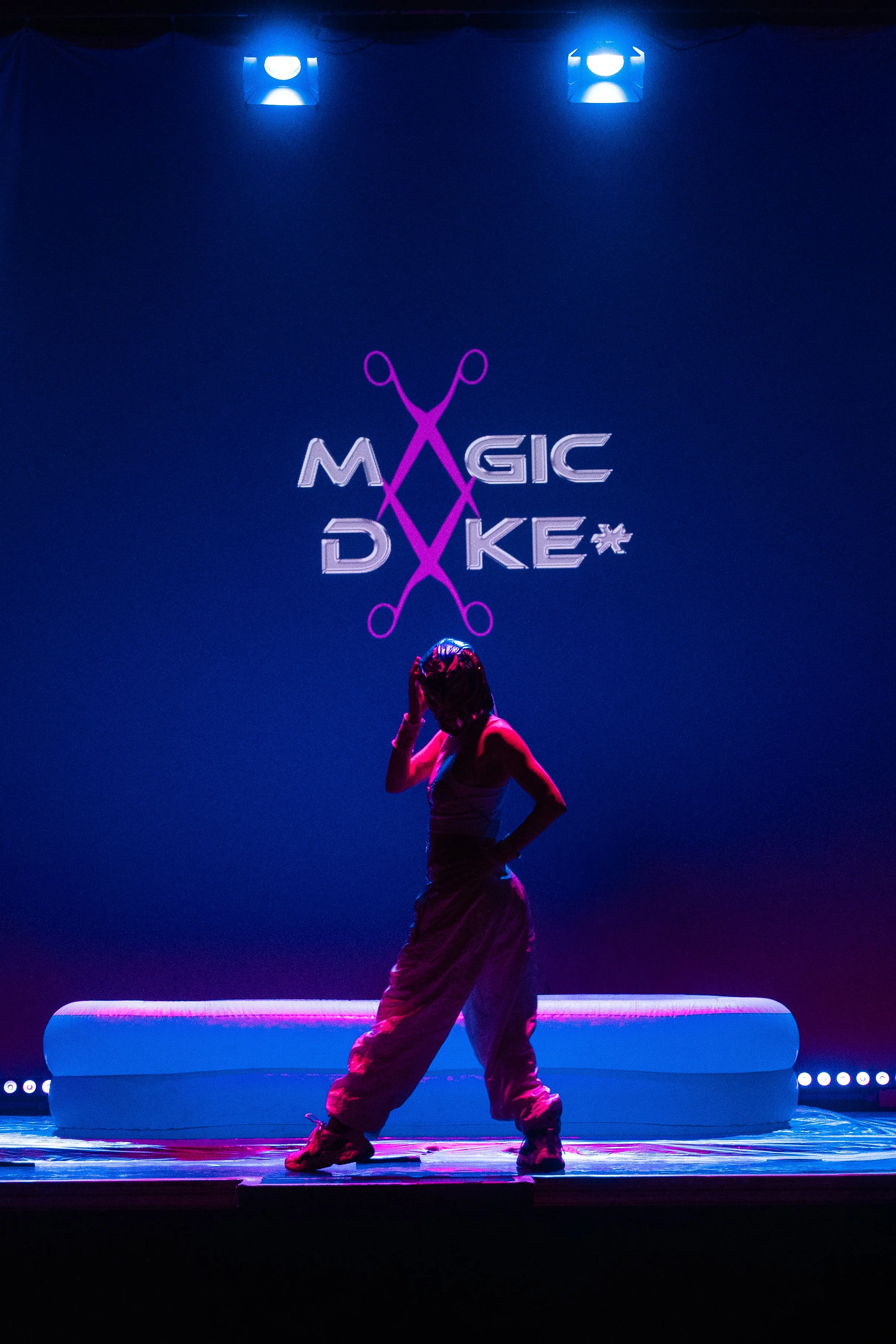 "Gripless Glory," Magic Dyke*, Ballhaus OST, March 2026
Photo credit: @casanafu