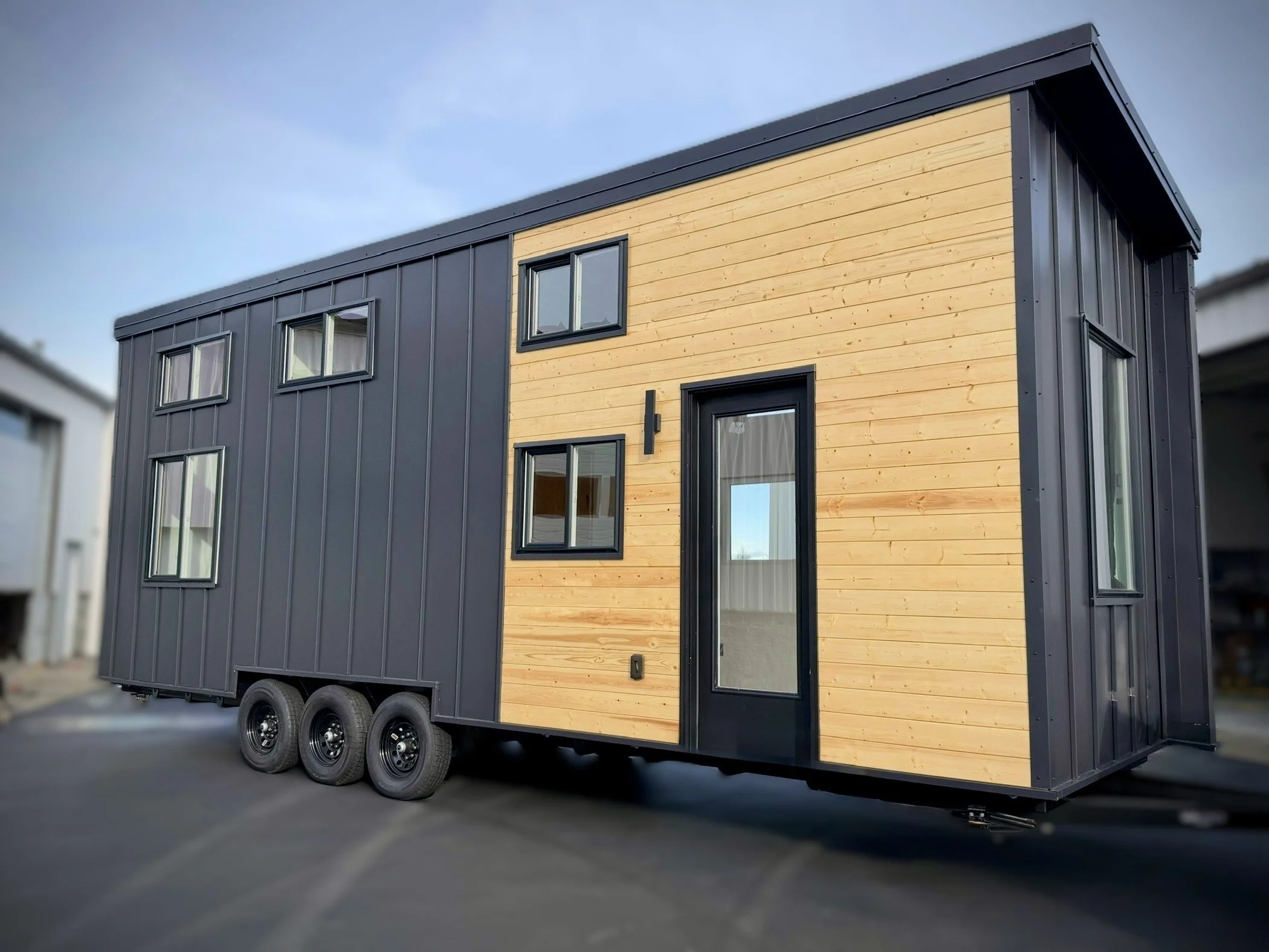 Tiny House in Washington State built by Oshn Designs a General contractor and tiny home builder in Whatcom county