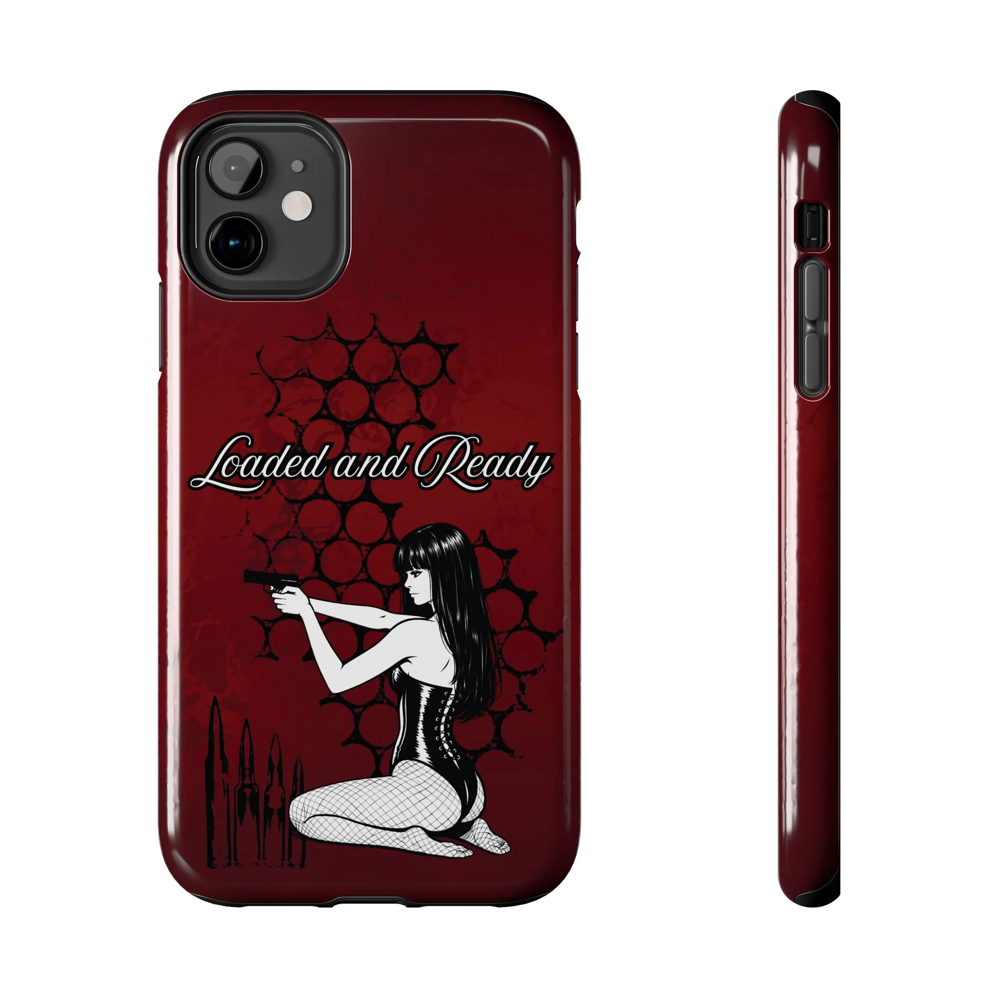 Loaded and Ready Phone Case | Pin-Up Rifle Design