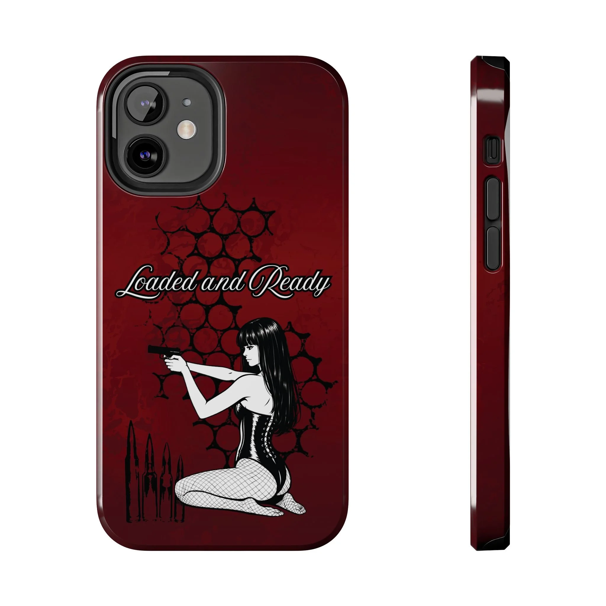 Loaded and Ready Phone Case | Pin-Up Rifle Design
