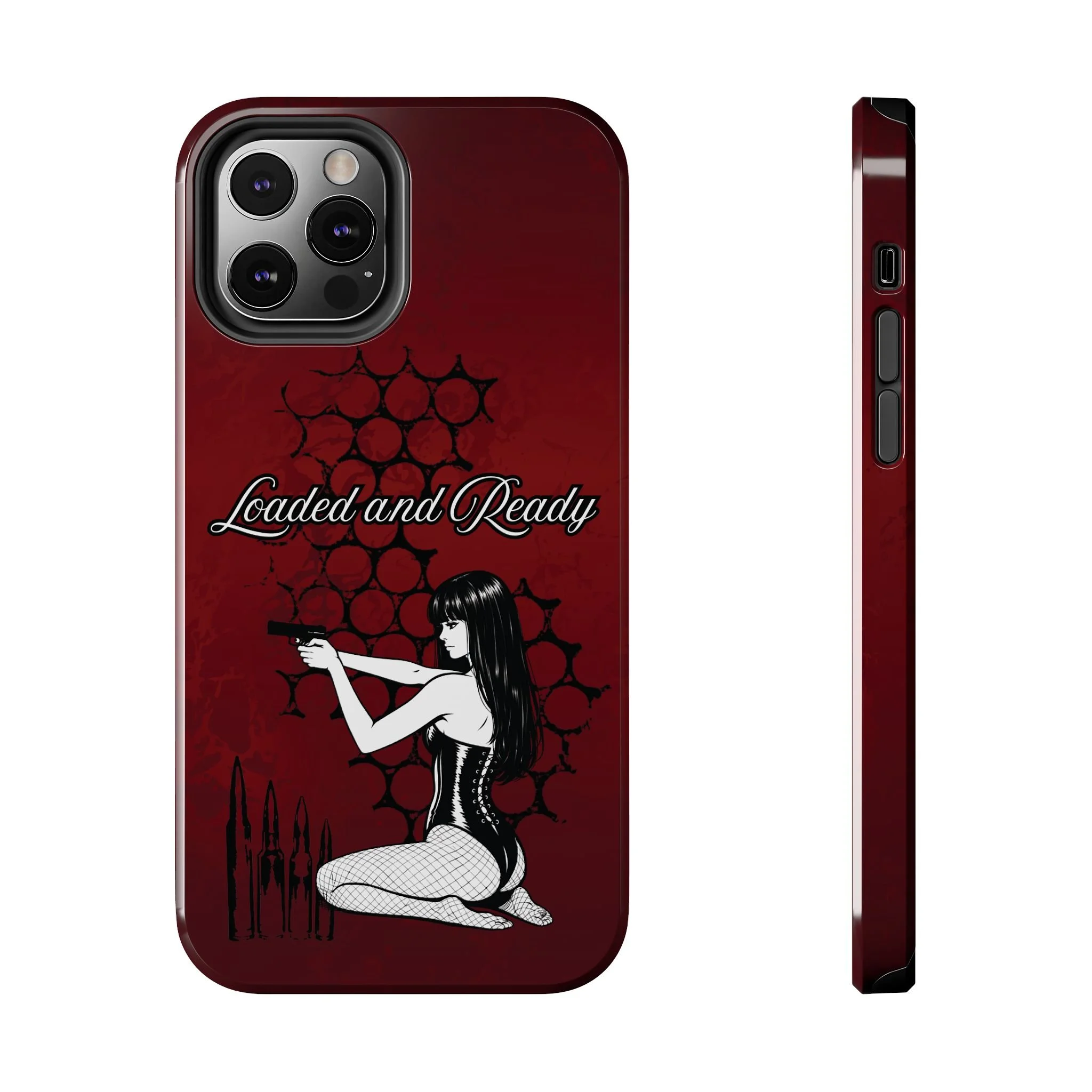 Loaded and Ready Phone Case | Pin-Up Rifle Design