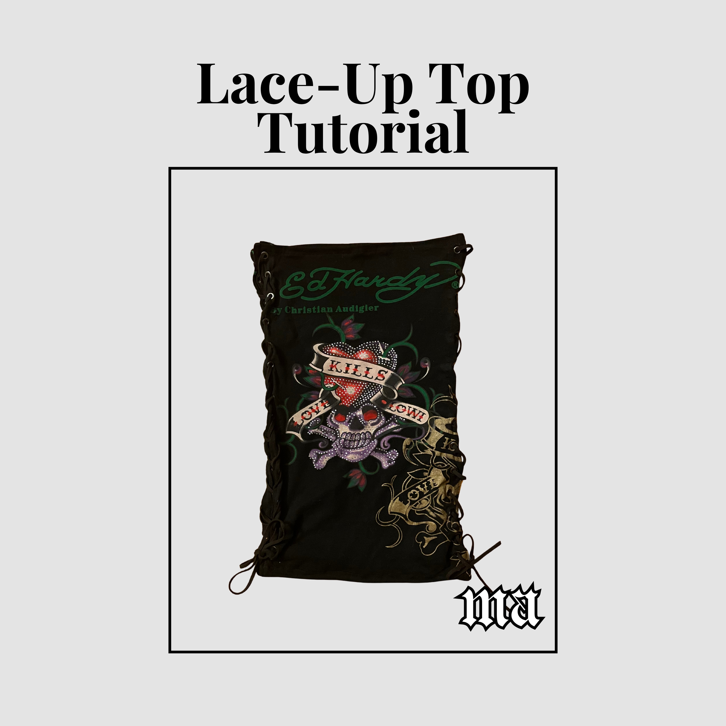 Lace-Up Top Tutorial