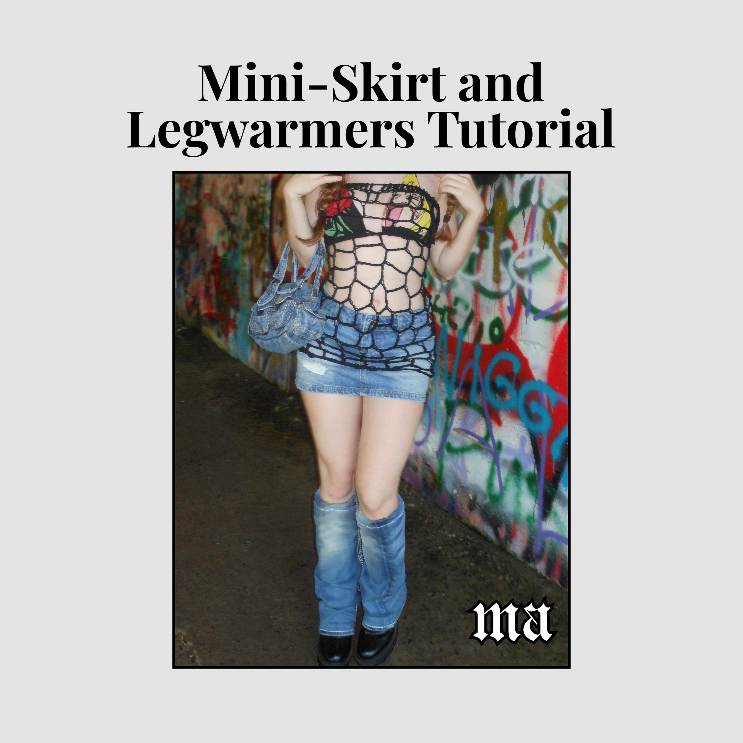 Mini-Skirt and Legwarmers Tutorial