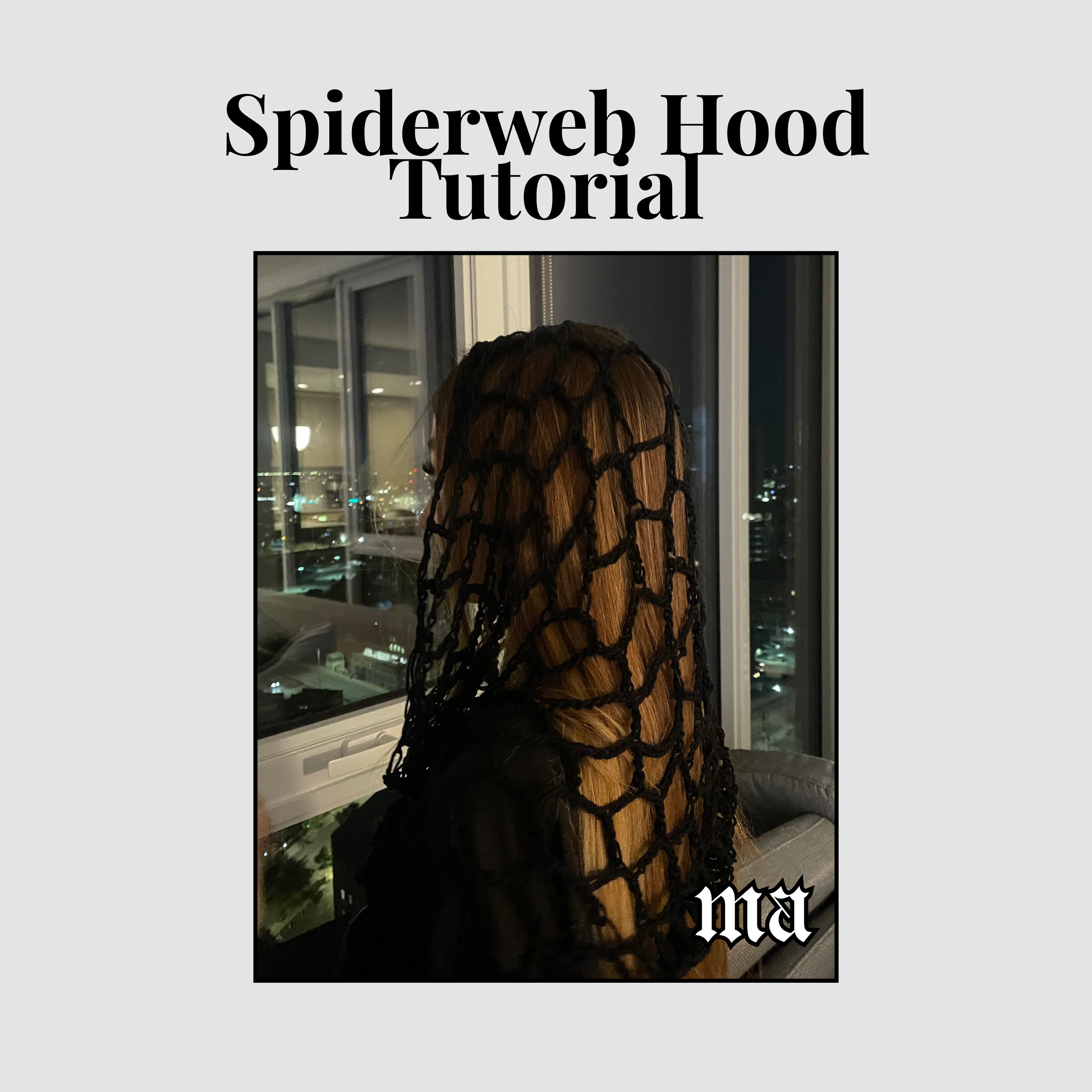 Spiderweb Hood Tutorial