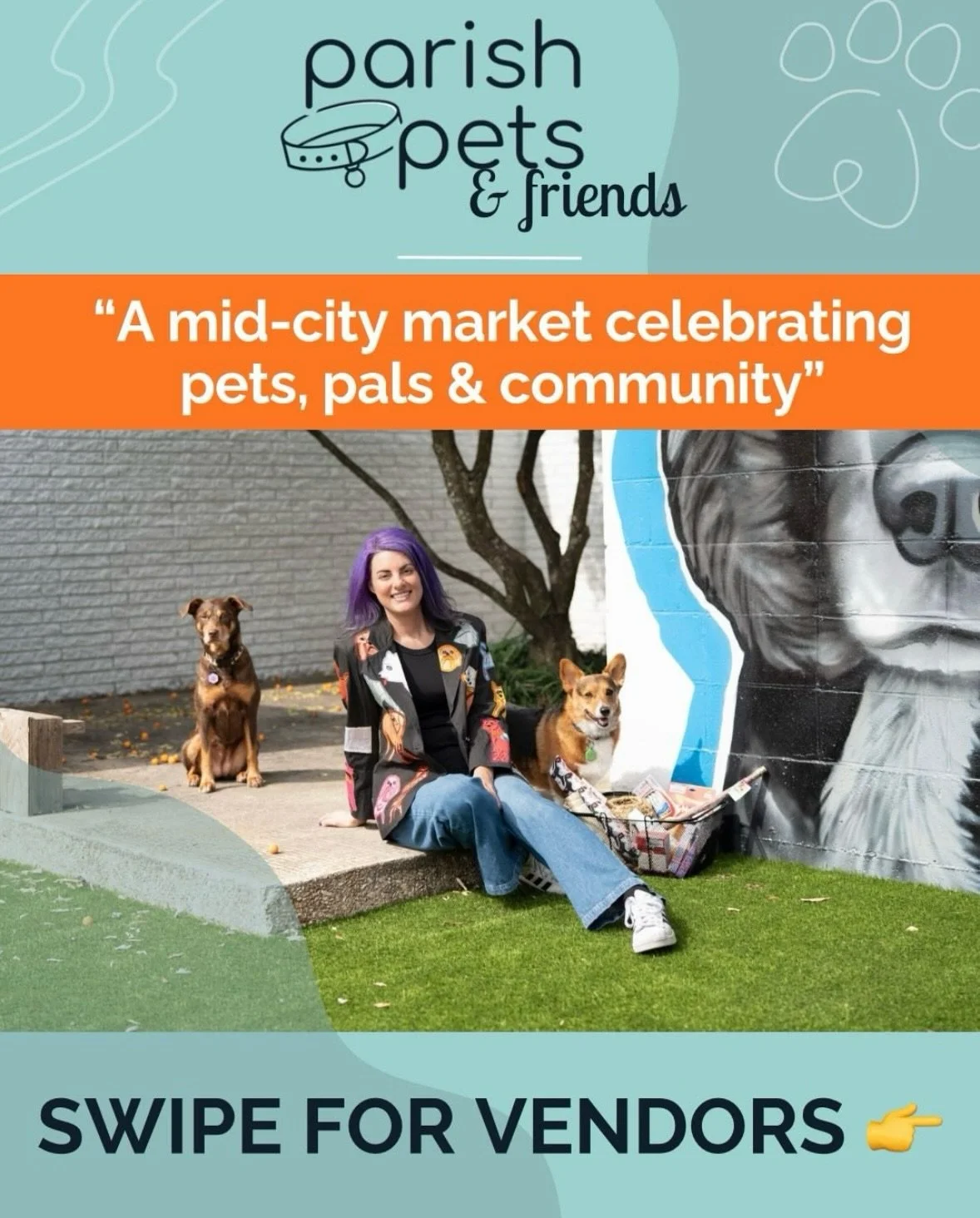 Baton Rouge, where you at?
Event this weekend! Bring your fur babies 🐶

We will have an exclusive flavor just for this event, stay tuned to find out what it is! Spoiler: you humans probably won&rsquo;t enjoy it 😆 but you&rsquo;re welcome to try it 