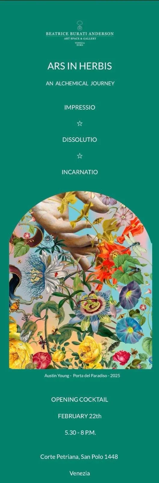 ARS IN HERBIS, AN ALCHEMICAL JOURNEY: INCARNATO