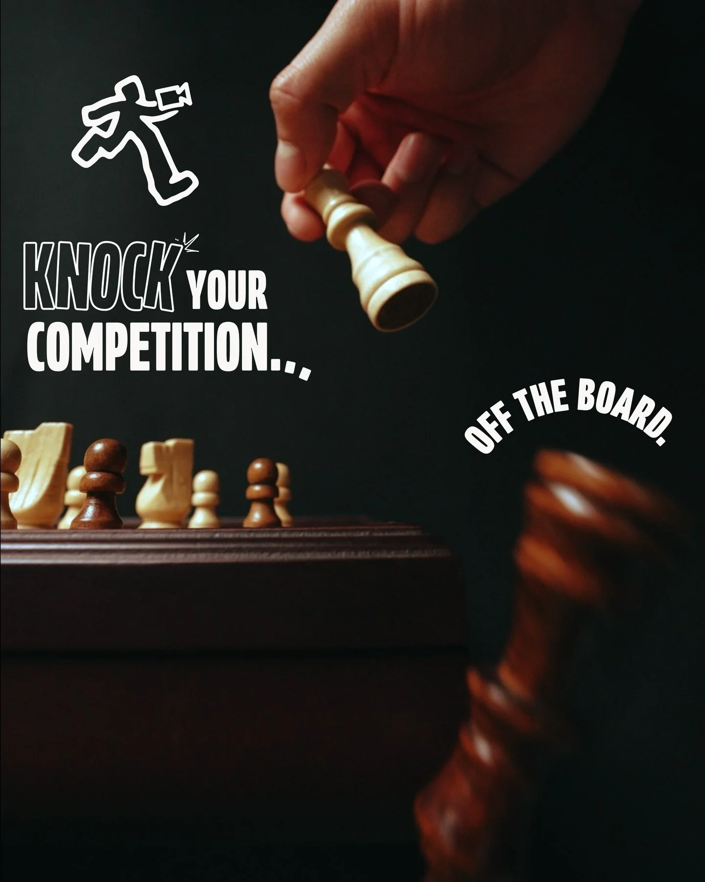 One move can change everything. ♟️ The brands winning right now aren&rsquo;t louder, they&rsquo;re smarter. The right marketing strategy positions you to dominate while your competition wonders what happened. We help brands make that move. 
.
DM STAR