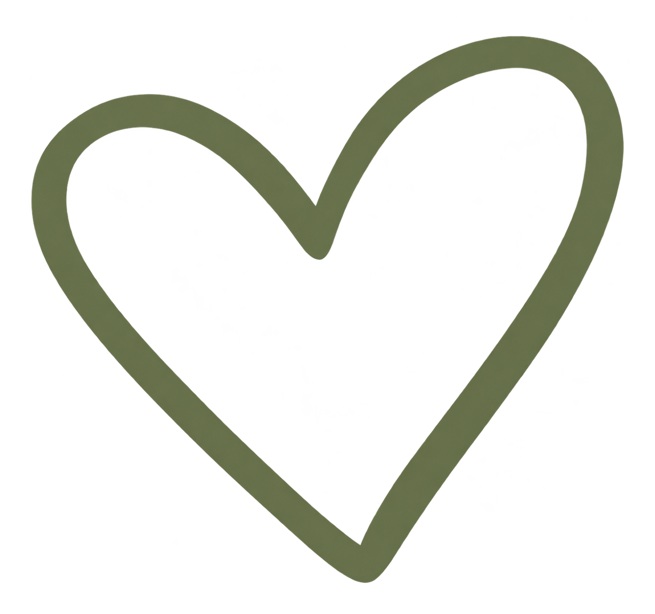 A 3D metallic heart-shaped outline with a matte gray finish.